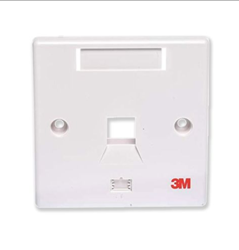 3M 1 Utp Faceplate