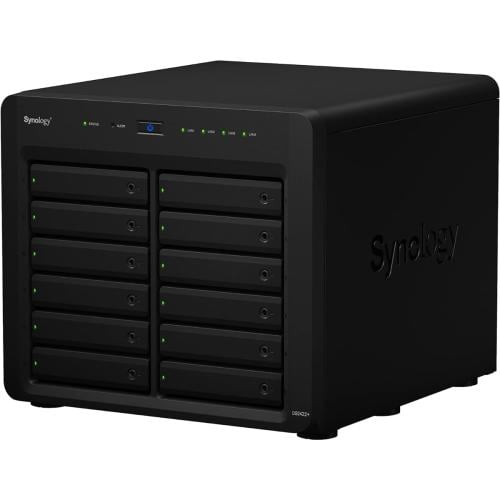 خادم التخزين +Synology DS2422 - نظام تخزين 12 باي للشركات الكبيرة