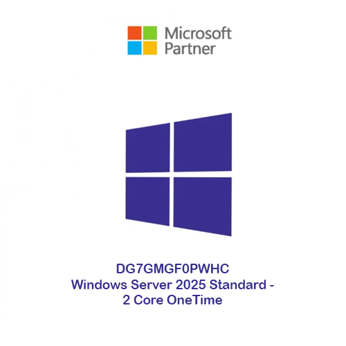 DG7GMGF0PWHC Windows Server 2025 Standard - 2 Core...