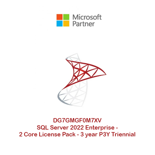 DG7GMGF0M7XV SQL Server 2022 Enterprise - 2 Core L...