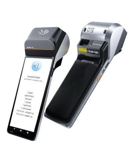 SUNMI V3 EN Mobile Cash Register Integrated with the economical package of the accounting system