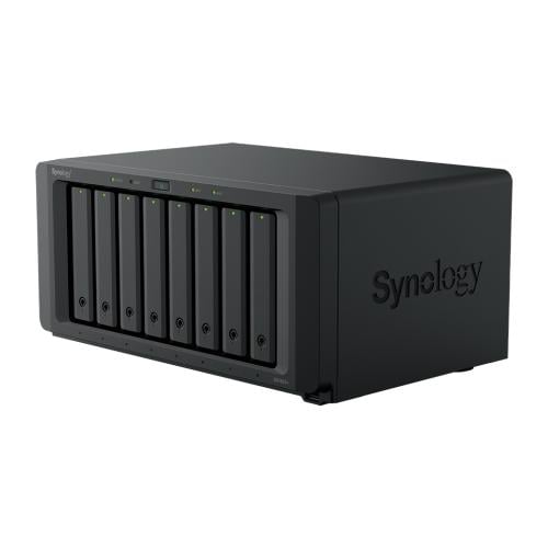 خادم التخزين +Synology DS1825 - نظام تخزين شبكي 8 منافذ مع دعم NVMe