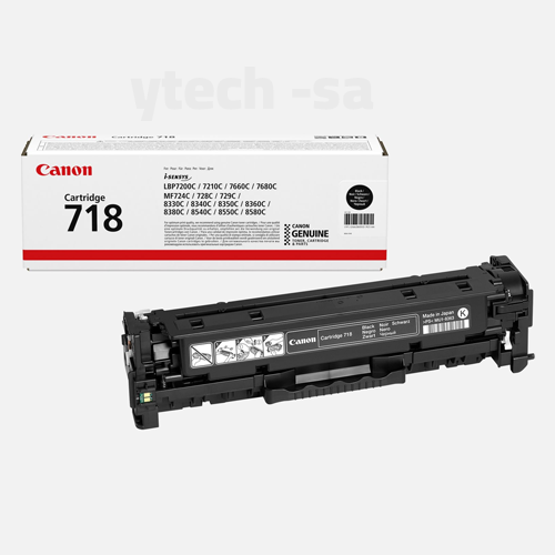 Canon 718BK Black Toner