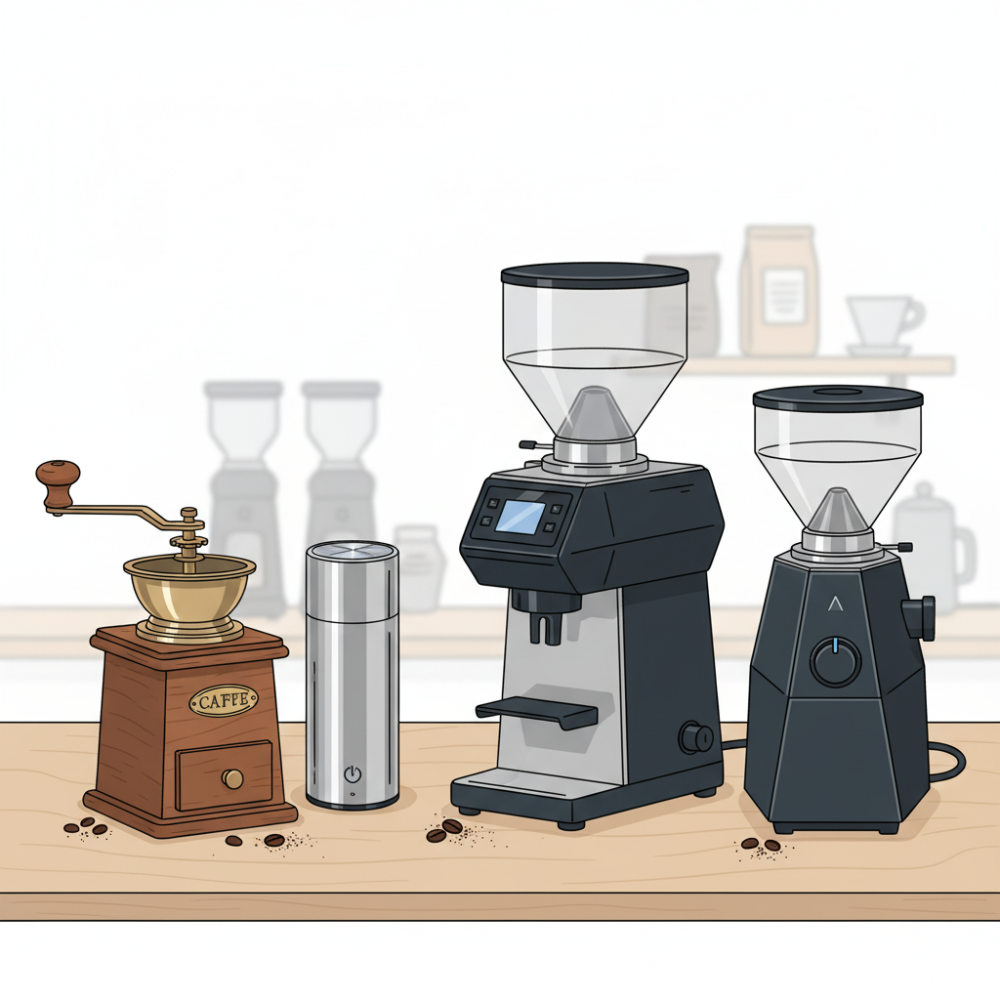 ما هي أفضل مطحنة قهوة في السعودية؟