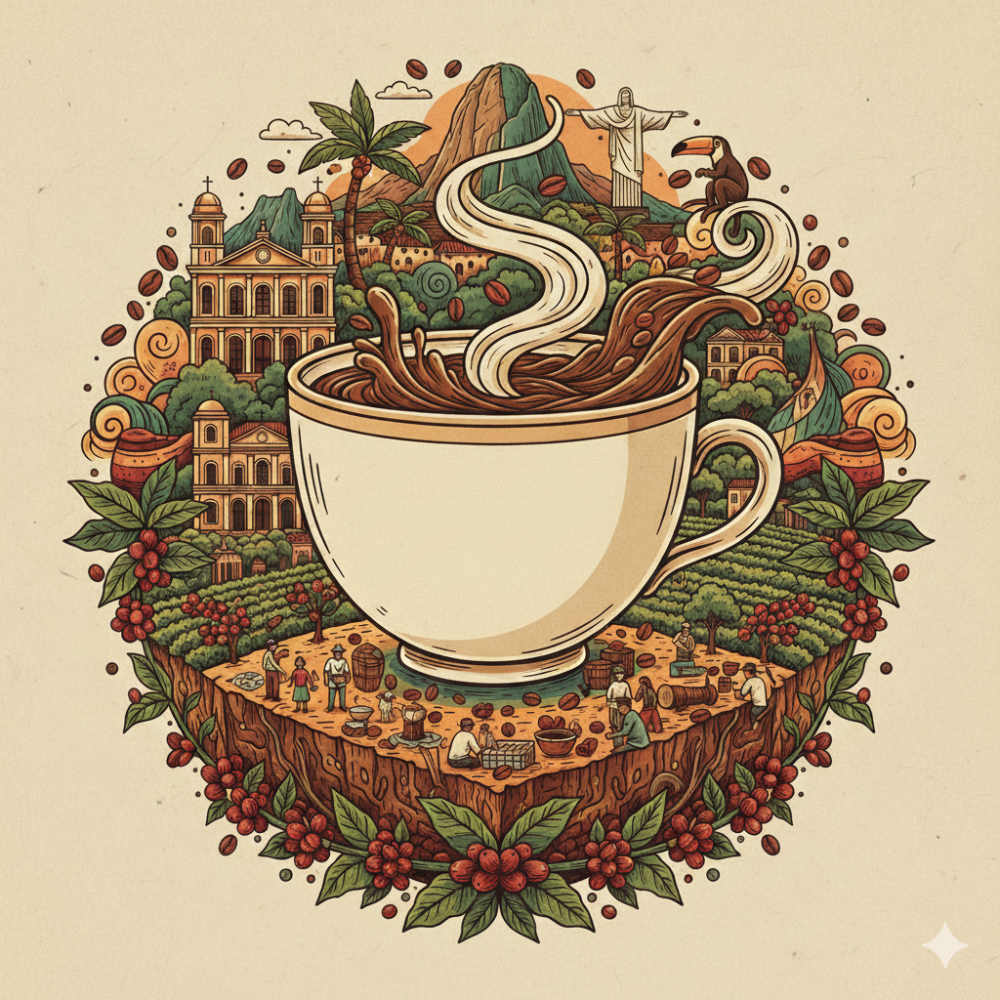 القهوة البرازيلية: حقائق مذهلة وأسرار لا تعرفها!