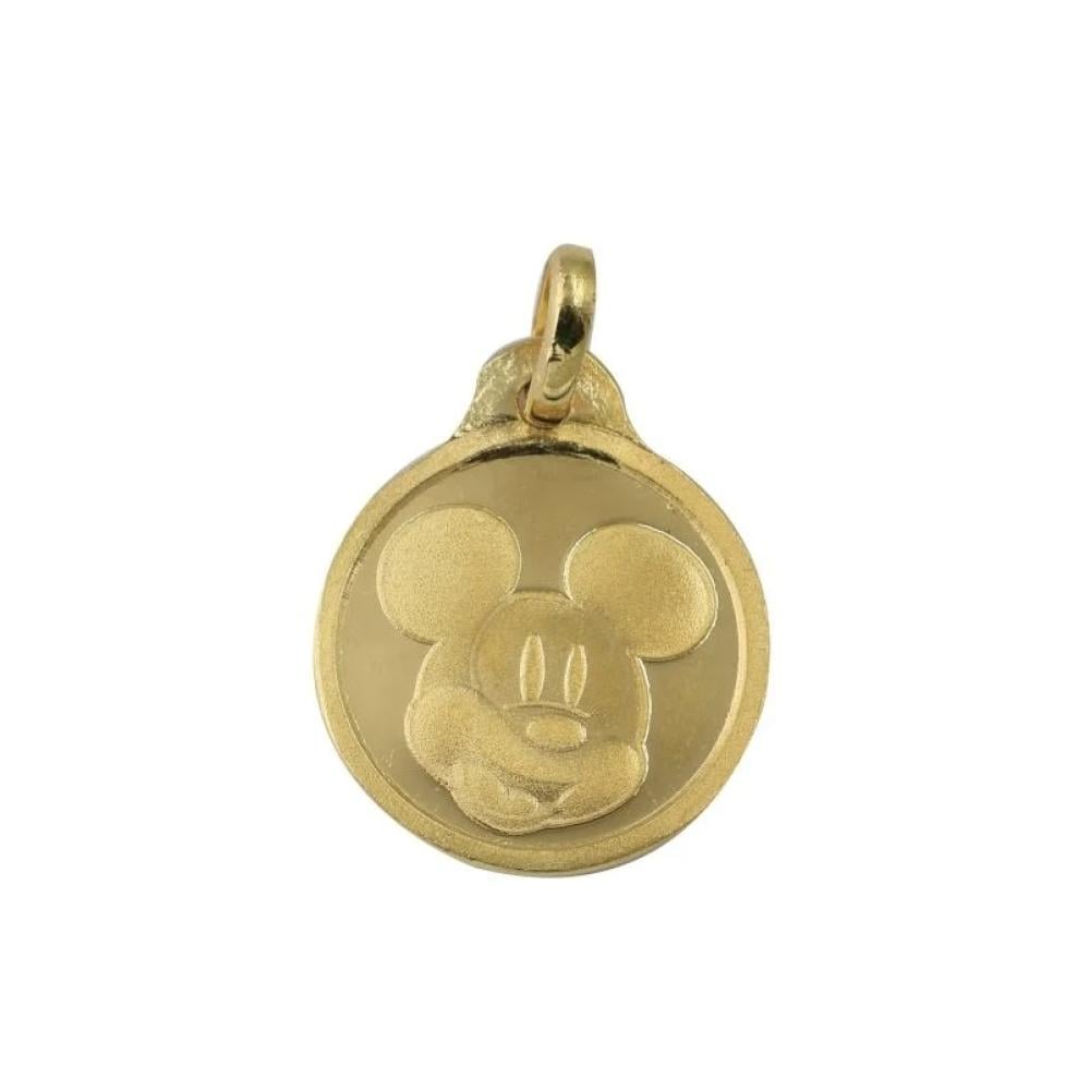 جنيه ذهب ميكي ماوس عيار 24 BTC تصميم فاخر من قليتر