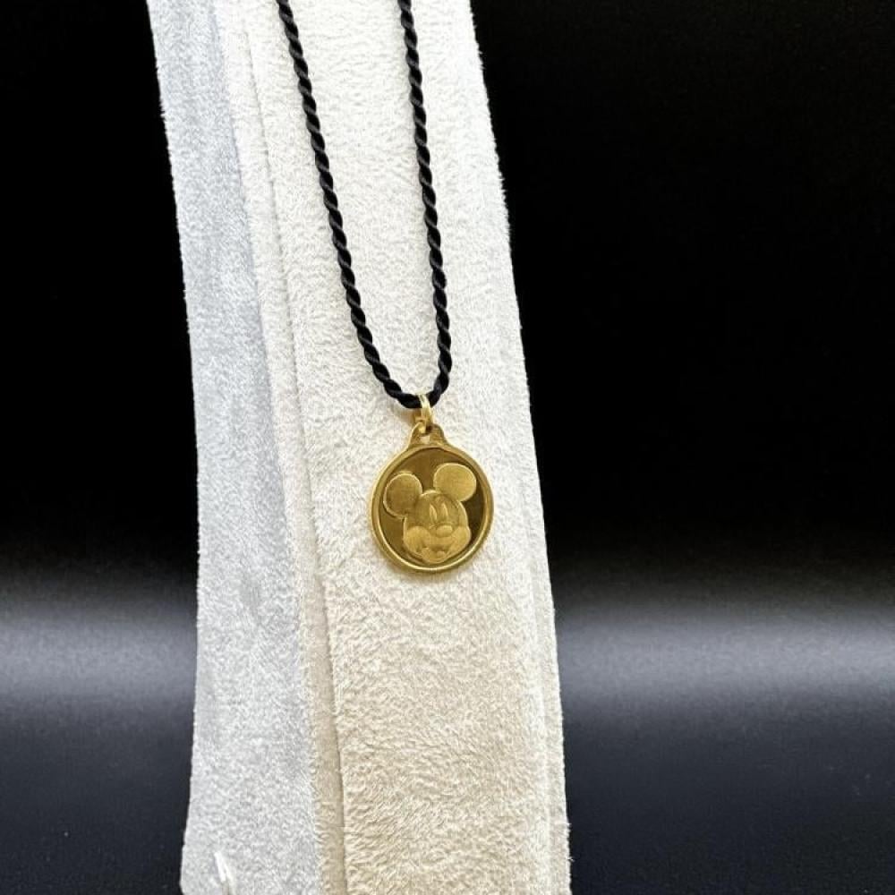 جنيه ذهب ميكي ماوس عيار 24 BTC تصميم فاخر من قليتر