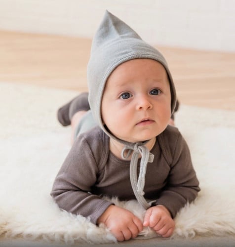 RIBBED TOP&PANTS COAL