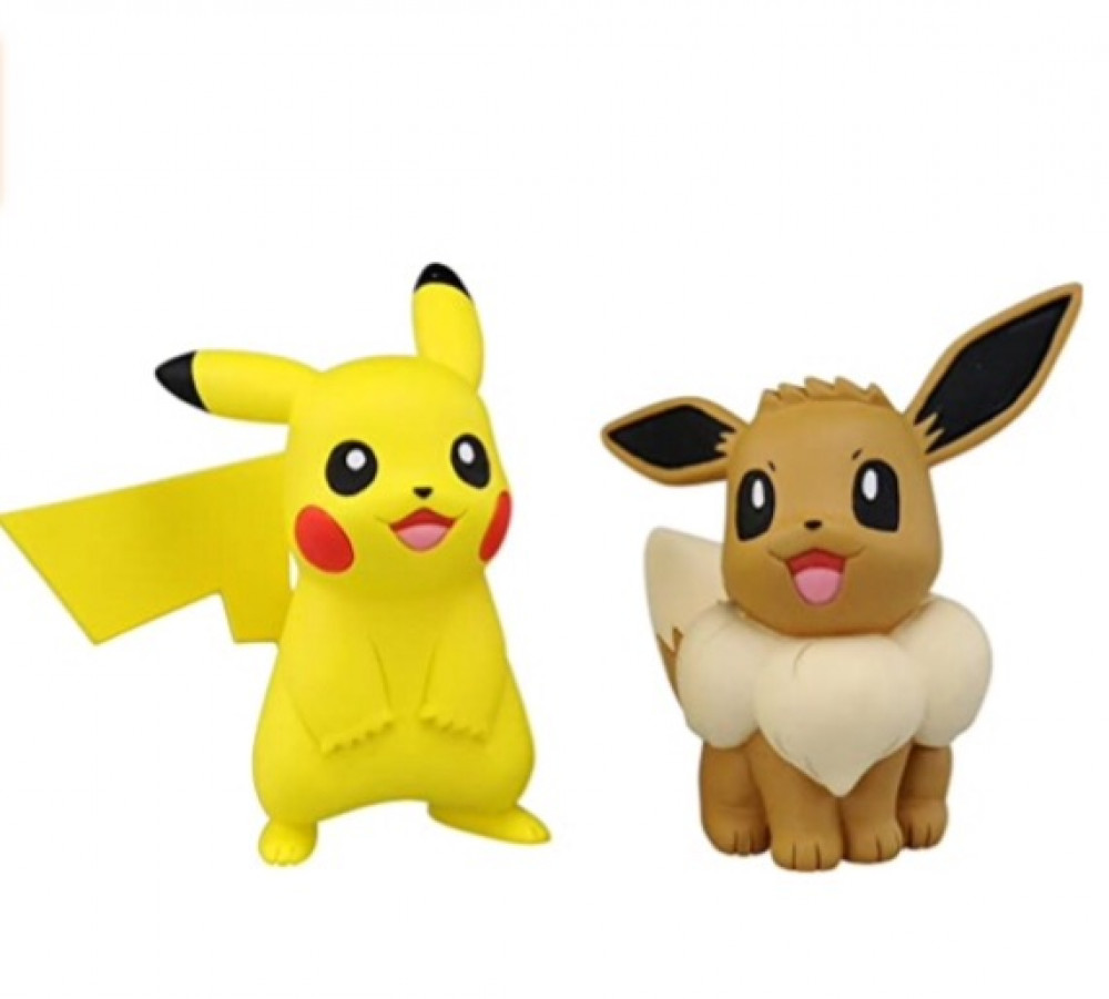 Pokemon صغير Pikachu Eevee بيكاتشو و ايفي بوكيمون افضل مافي اليابان Nippon Sayko