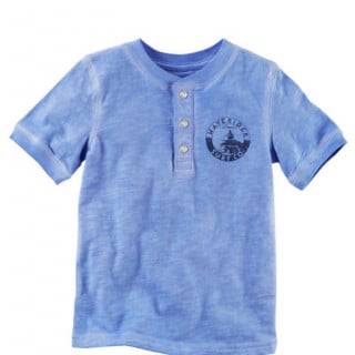 بلوزة ولادي ماركة كارترز  بشعار راكب أمواج