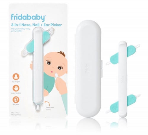 لتنظيف الانف الاظافر والاذن fridababy 3-in-1 nose,...