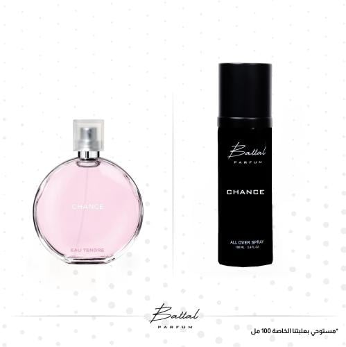 بخاخ الجسم والشعر تندر شانص ( ١٠٠ مل )