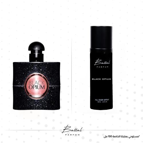 بخاخ الجسم والشعر بلاك ابيوم ( ١٠٠ مل )
