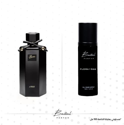 بخاخ الجسم والشعر فلورا 1966 ( ١٠٠ مل )