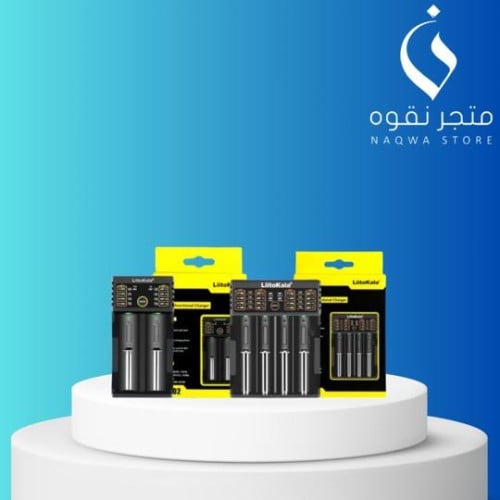 شاحن بطارية ذكي Lii-402 من ليتوكالا رباعي وثنائي