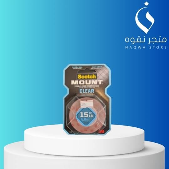 شريط سكوتش لاصق الاماكن الداخلية (شفاف)