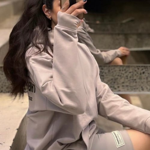 طقم ذا جفنج موفمنت شتوي اللون:(كحلي) القياس:(L)