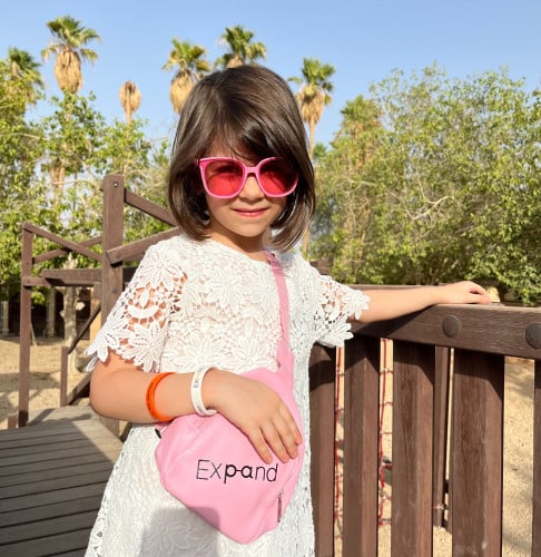 نظارة بإطار Cinderella-4 شمسية للأطفال عدسة وردية...