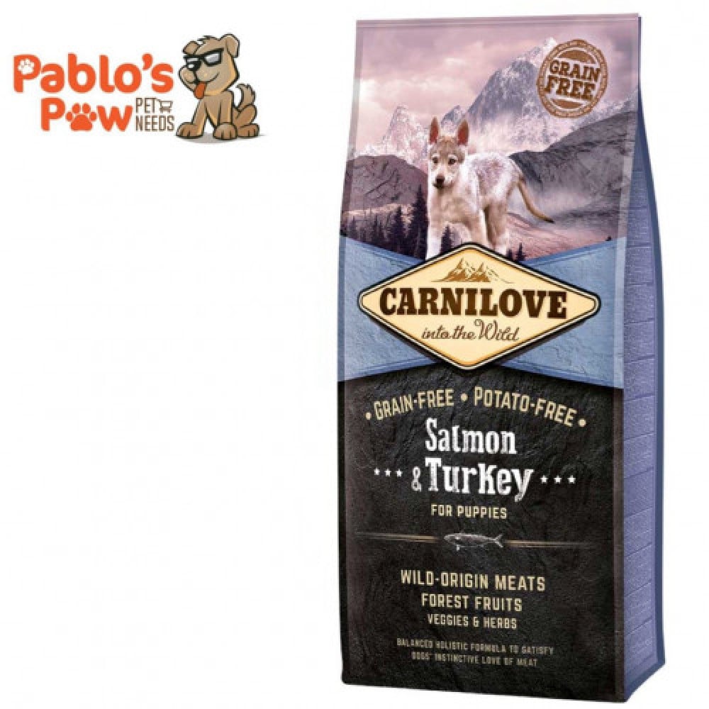 Carnilove salmon best sale & turkey puppy