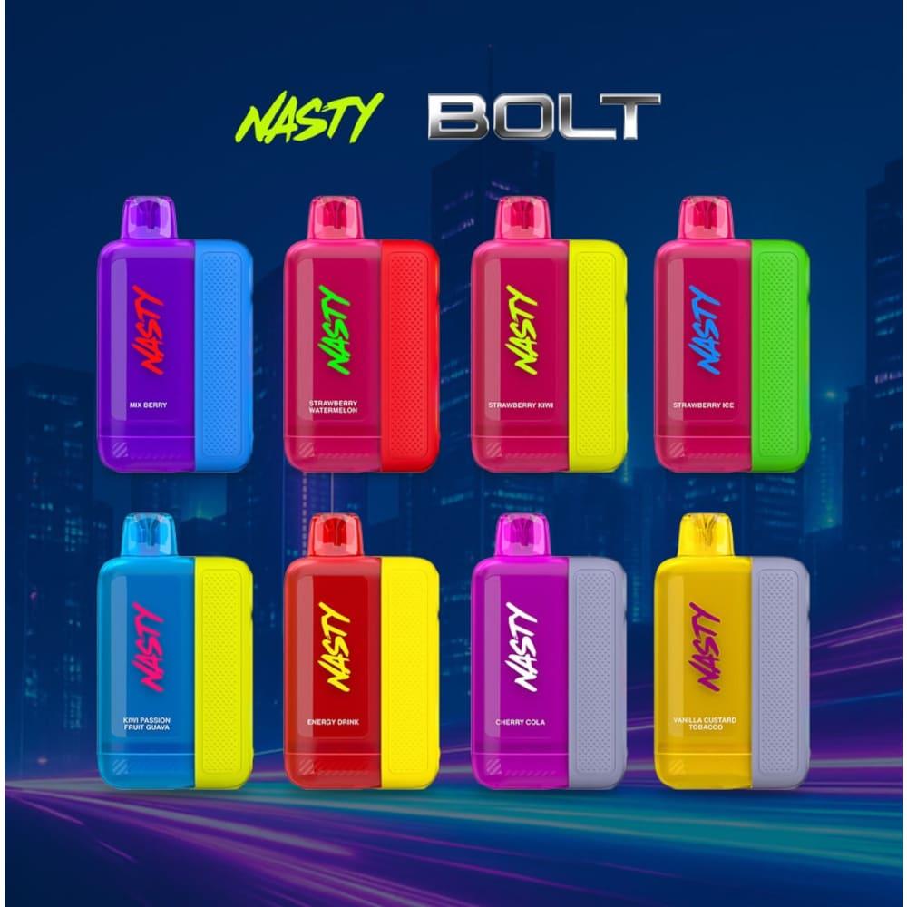 NASTY BOLT 50000 سحبة سيجارة ناستي بولت 50000 شفطة 50 نيكوتين استخدام مره واحده