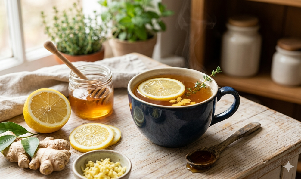 خلطات العسل للكحة والبرد