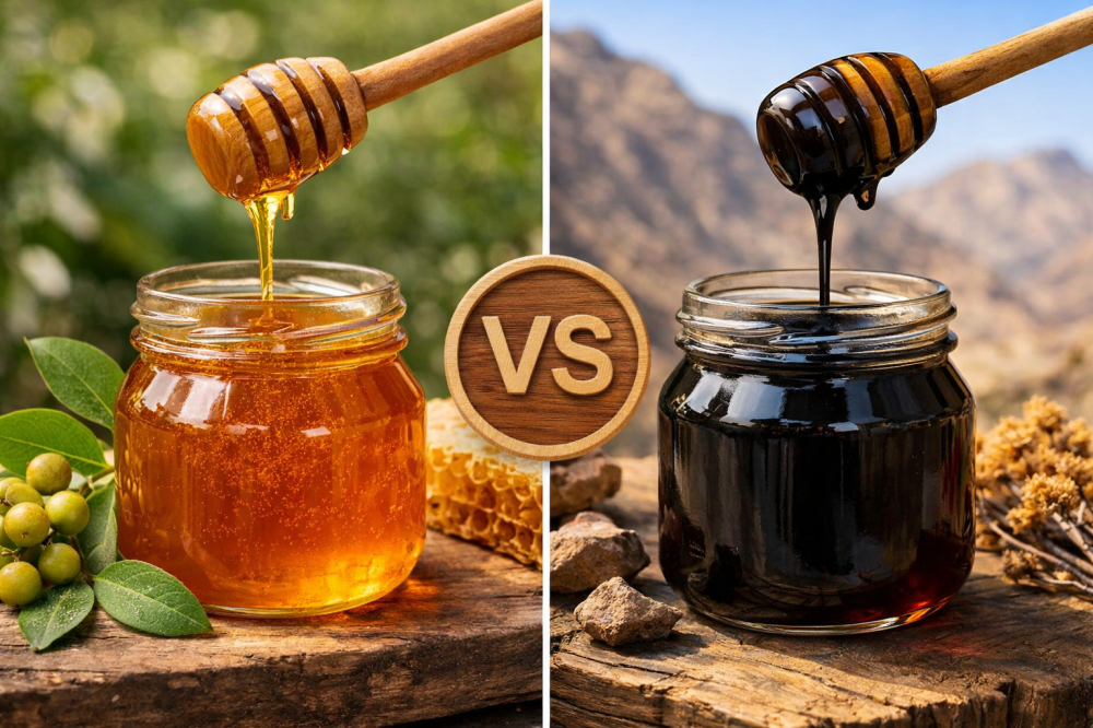 الفرق بين عسل السدر وعسل الطلح وأيهما أفضل لك