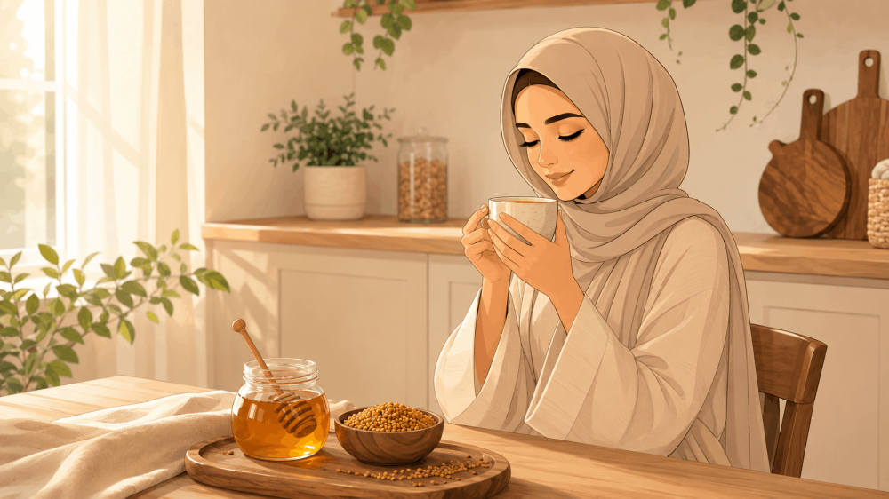 تجربتي مع الحلبة والعسل لزيادة الوزن