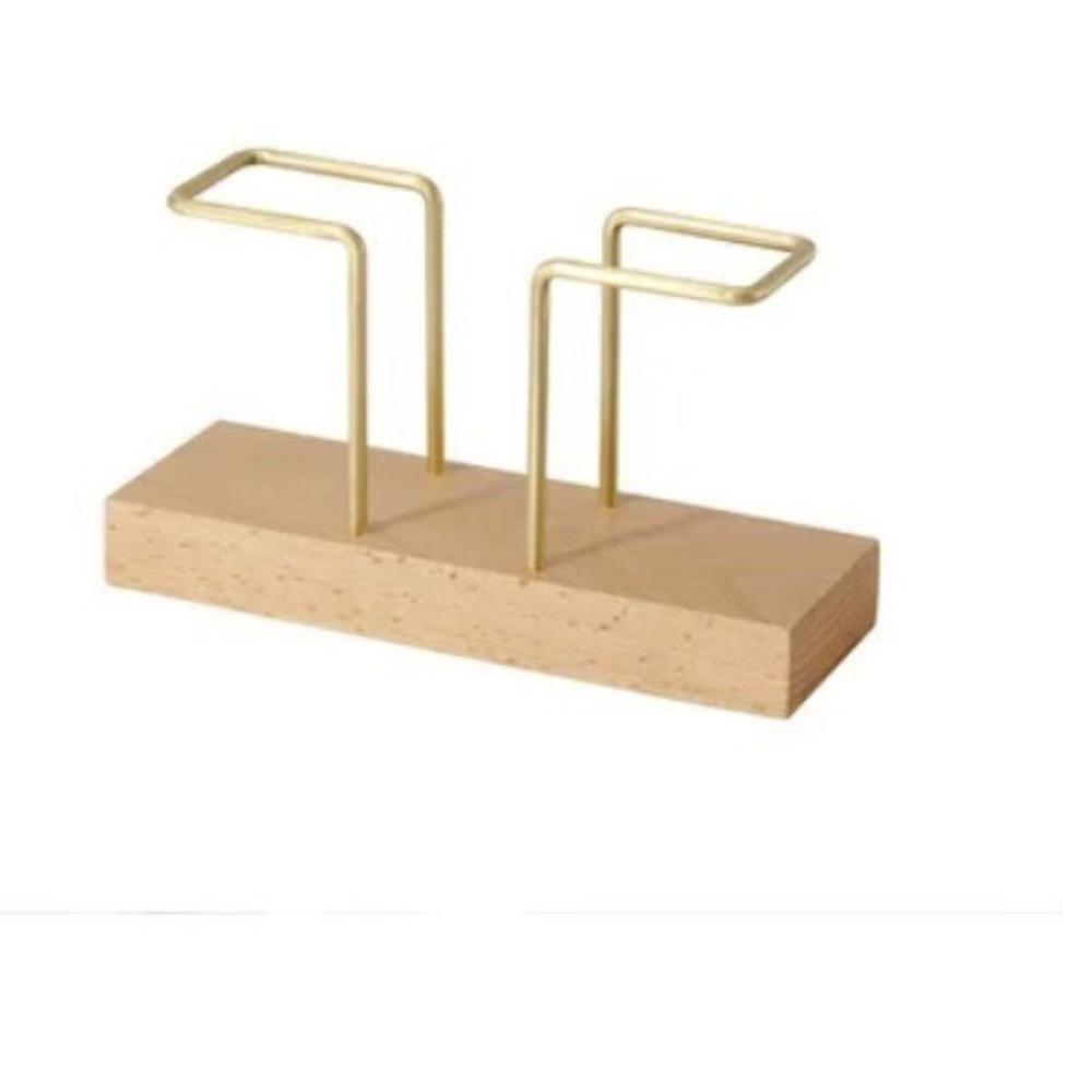 حامل فلتر خشبي