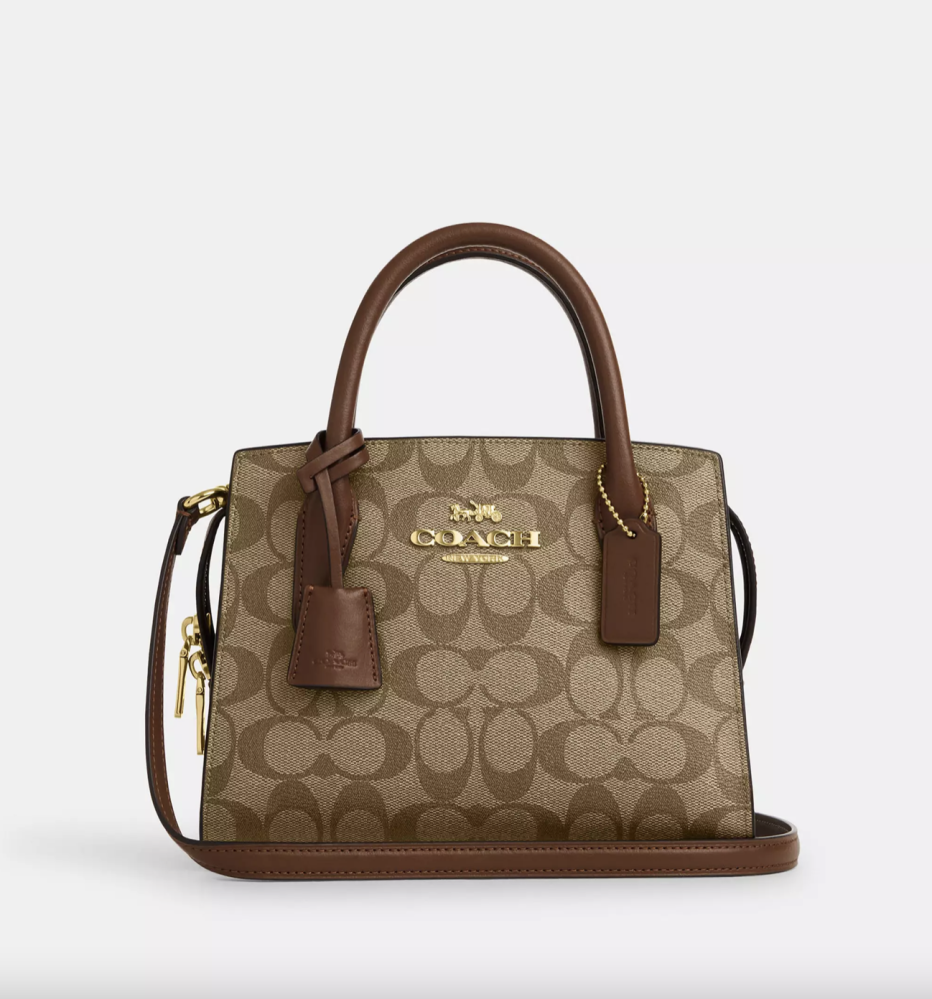 Coach Andrea Carryall Bag In Signature Canvas