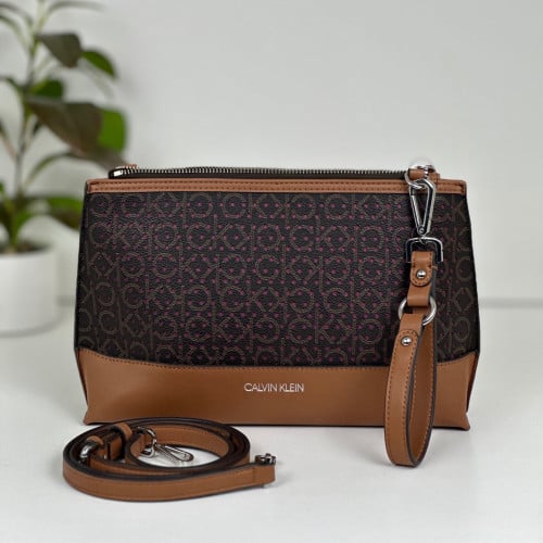 Calvin klein sale signature sonoma crossbody