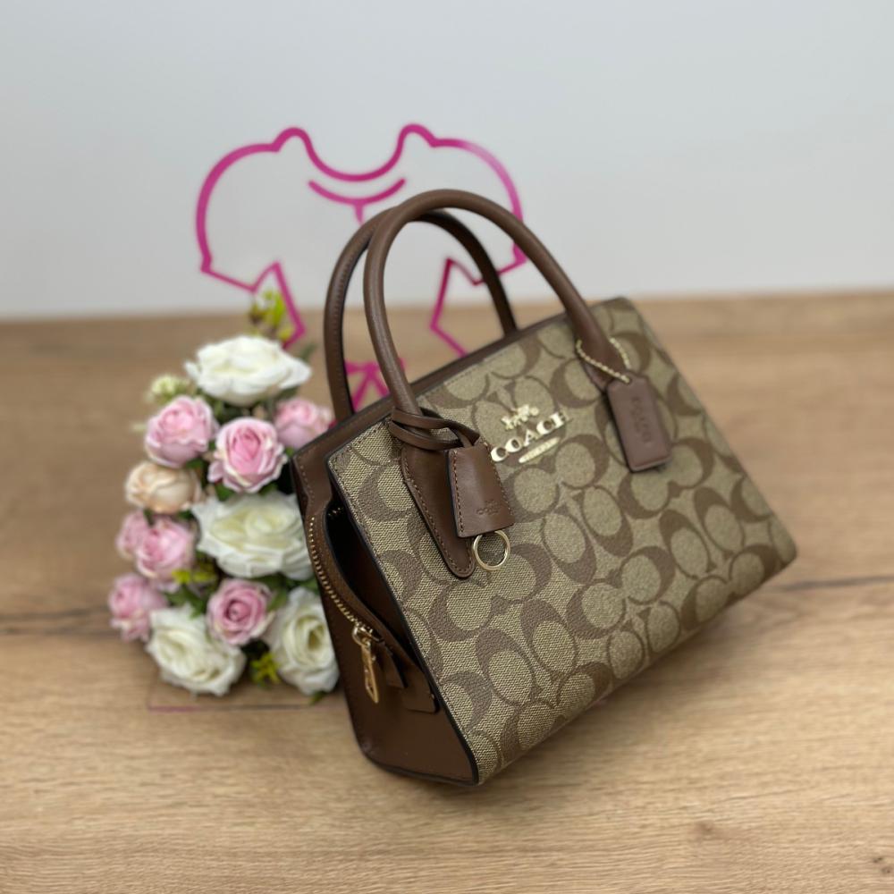 Coach Andrea Carryall Bag In Signature Canvas
