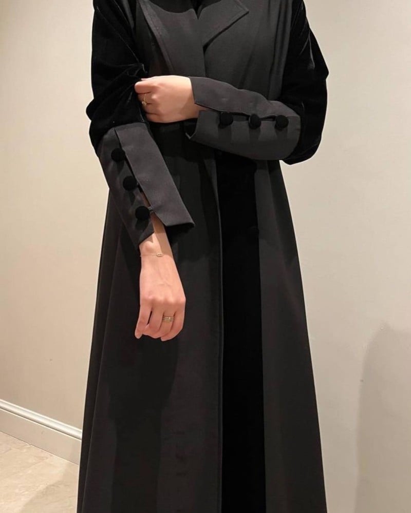 القماش كتان لمار + مخمل