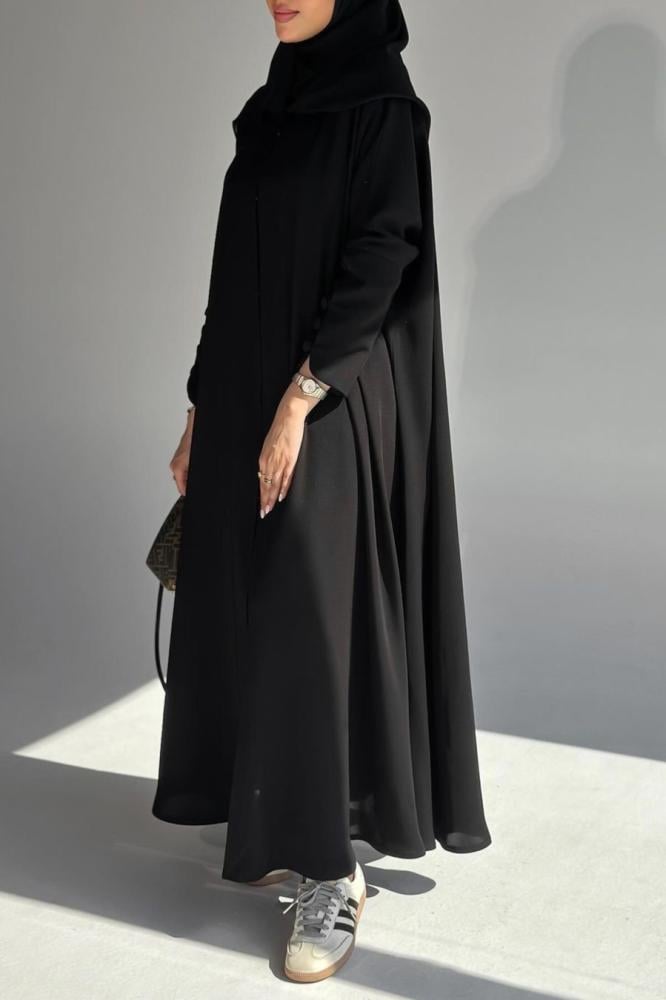 القماش كريب انترنت كوري + طرحة