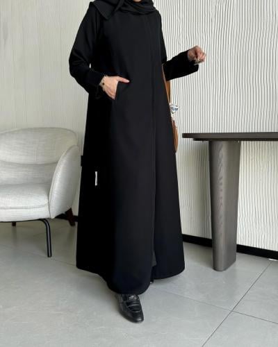 القماش كريب ملكي مبطنه +طرحه