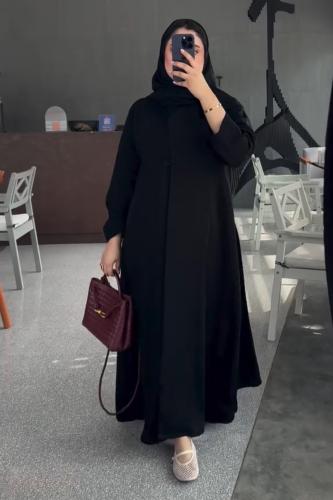 القماش كريب ملكي +طرحه