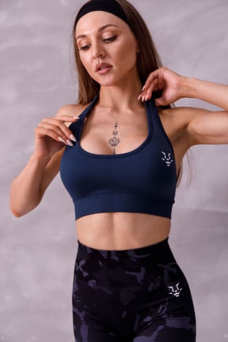 HALTER SPORTS BRA