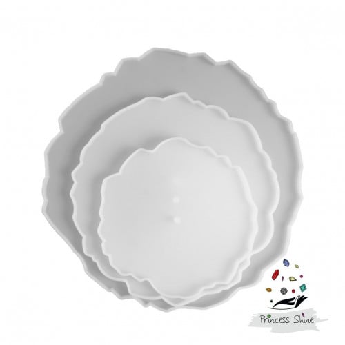 353 - قالب سيليكون طبقات الكعك ( 3 قطع )