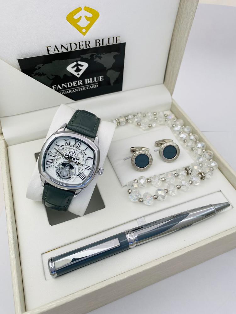 طقم رجالي فندربلو جلد