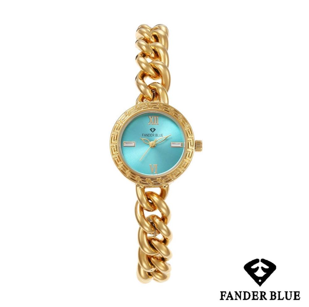 ساعة فندربلو نسائي بسير الستيل ميناء سماوي