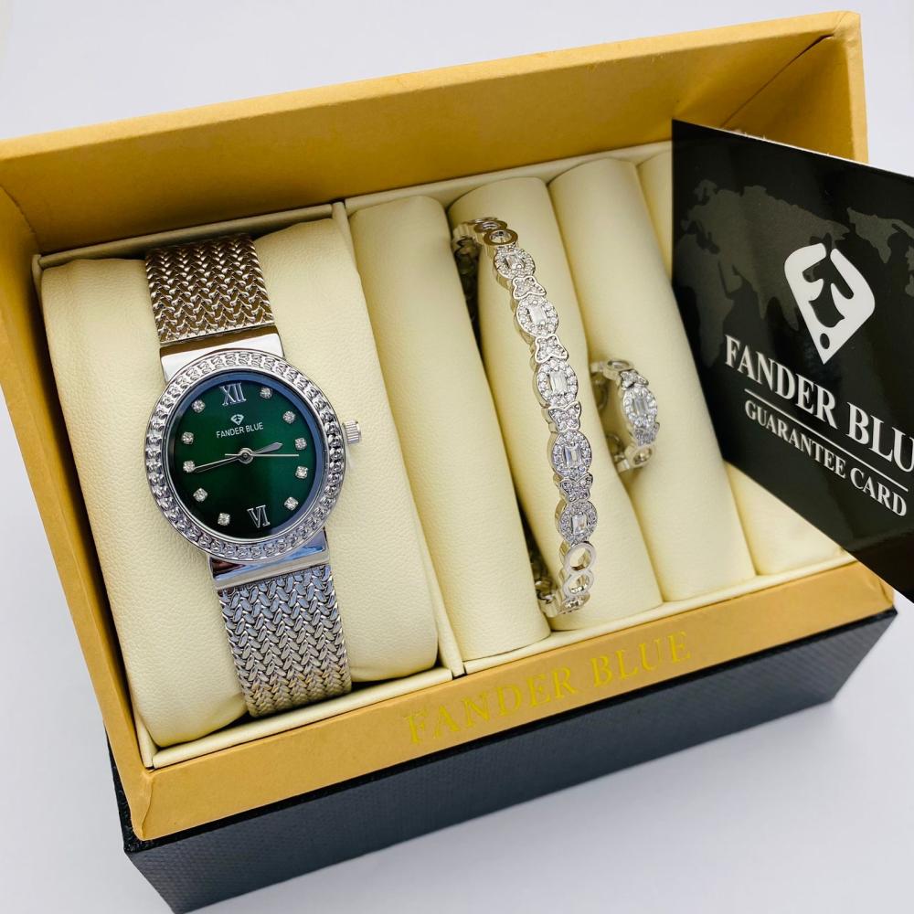 طقم نسائي فندربلو استيل