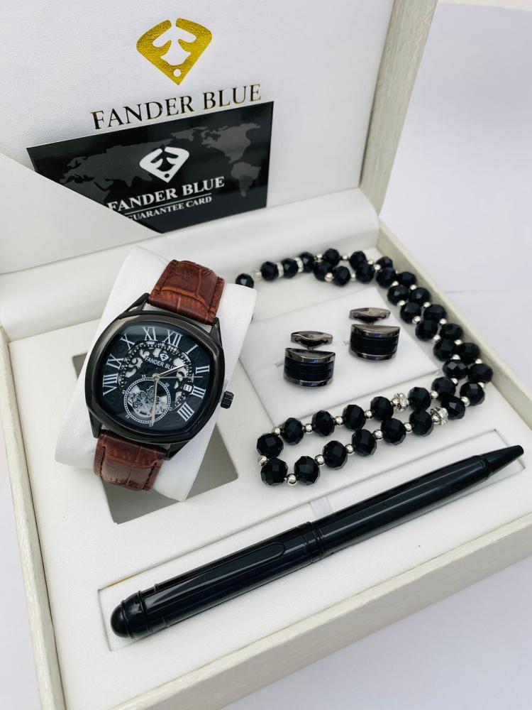 طقم رجالي فندربلو جلد