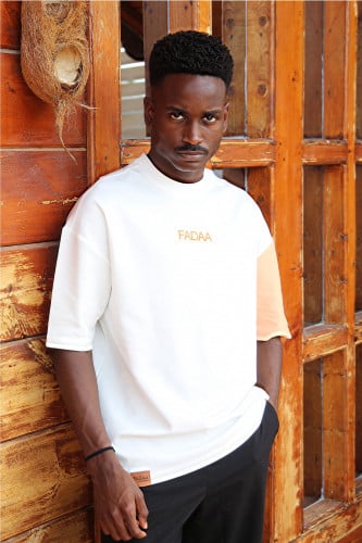 T-shirt FADAA Over size White