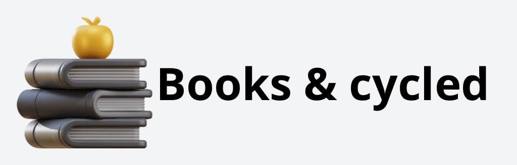 Books and cycled