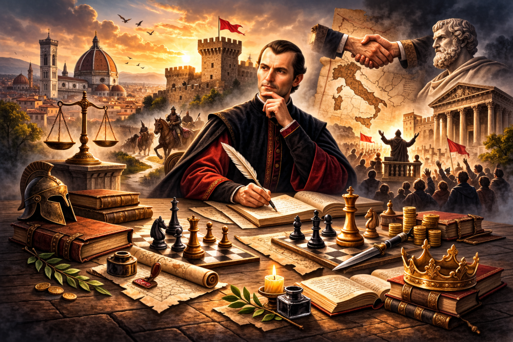 تعرف علي أهم أفكار ميكافيللي