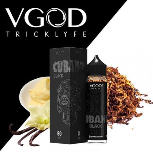 نكهة السيجار الكوبي الشهيرة والرايقة اسود VGOD Black