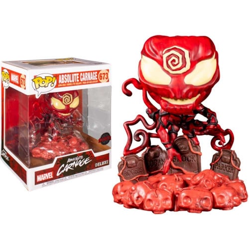 POP Deluxe Marvel Absolute Carnage on Headstone Exc