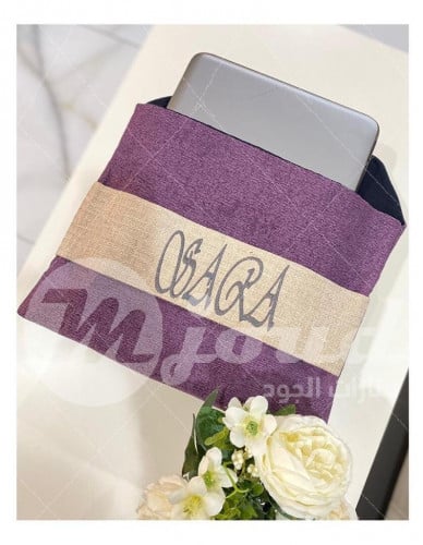 حقيبة يد مع  تطريز الاسم حسب الطلب