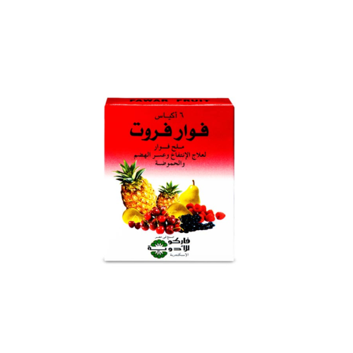 فوار فروت ملح فوار 6 أكياس