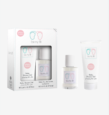 ايو ماي بي بي مجموعة عطر اطفال 30 مل + جل استحمام 70 مل