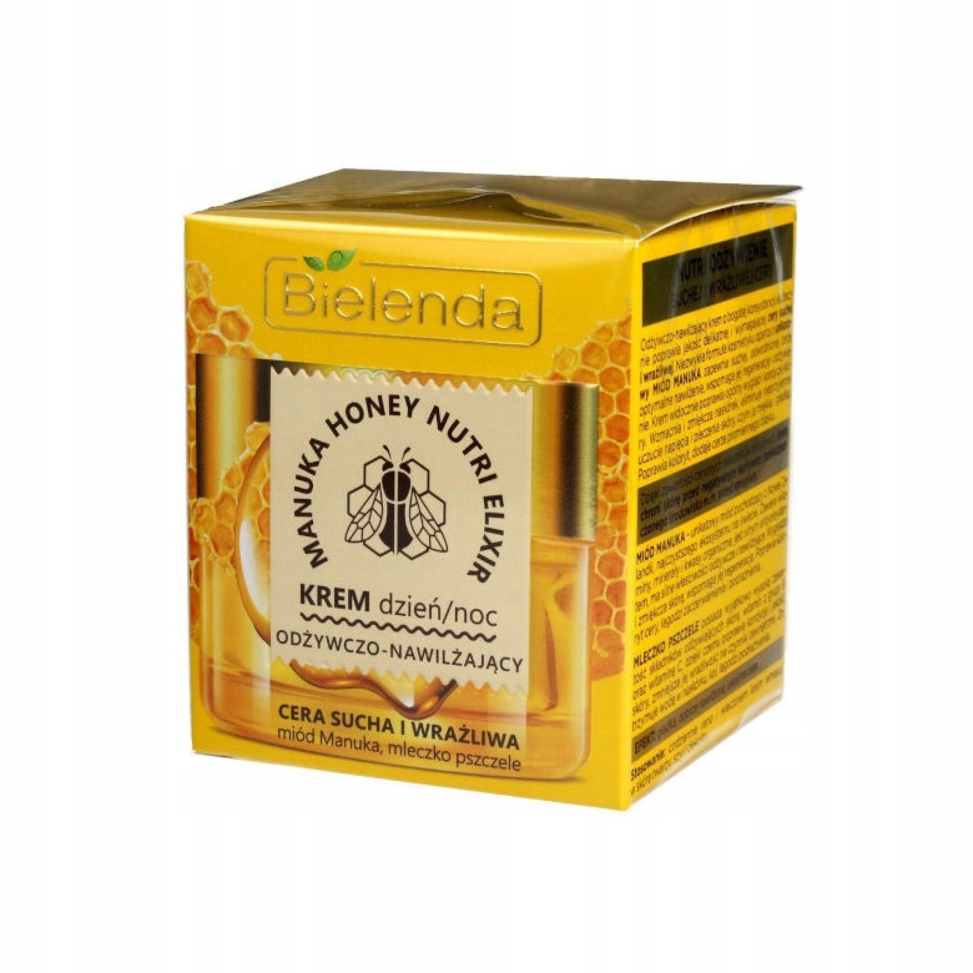 Bielenda Manuka Honey Dry Sensitive Skin Nourishing Day And Night Cream 50 Ml